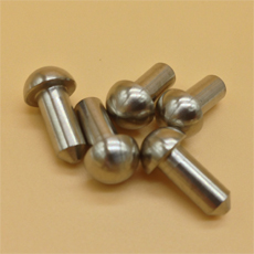Titanium Grooved Pins with Round Head