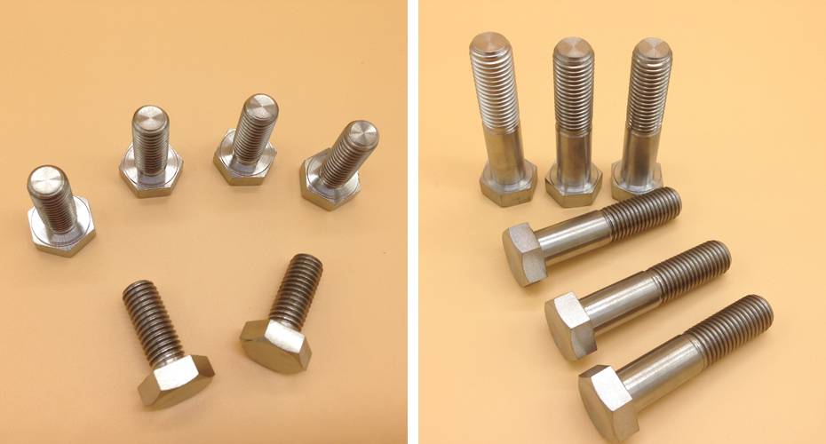 titanium hex head bolts screws fasteners