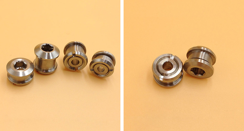 titanium-chainring-bolts-in-bicycle-crank-chainwheel